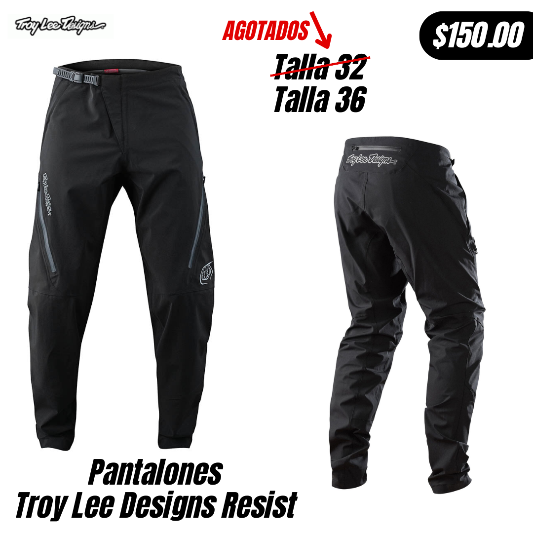 Pantalón corto Sprint DH/Enduro MTB Negro/Blanco Talla XXL Troy Lee